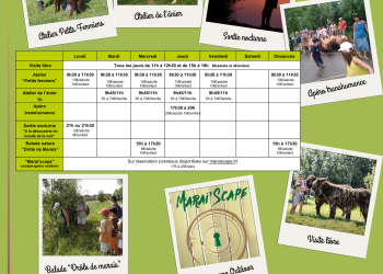 Activités pédagogiques - La Ferme du Marais Poitevin