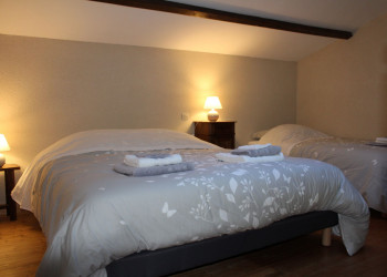 Chambre en mezzanine