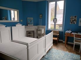 Chambre turquoise