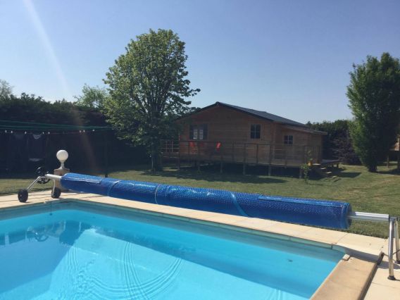 Piscine chauffée 5 m x 10 m