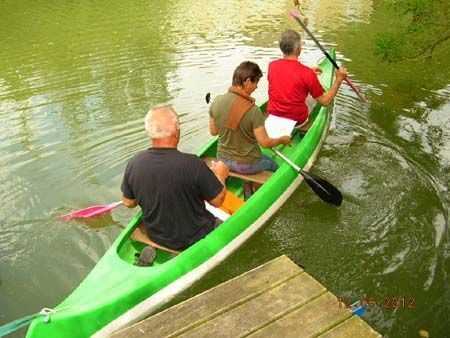 Balade en canoë au Bio-Logis