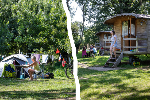 Aire naturelle de camping dans le Sud Vendée