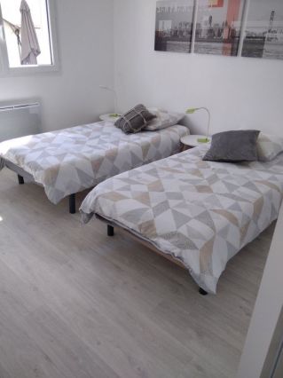Chambre 2 lits