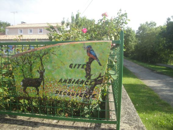 Gîte à l'entrée des chemins du marais