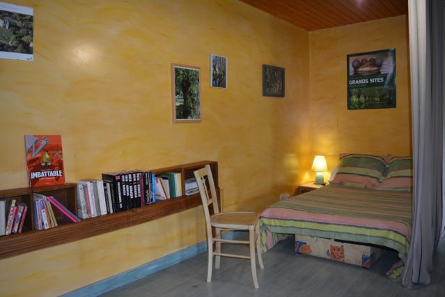 Couchage mezzanine côté marguerite