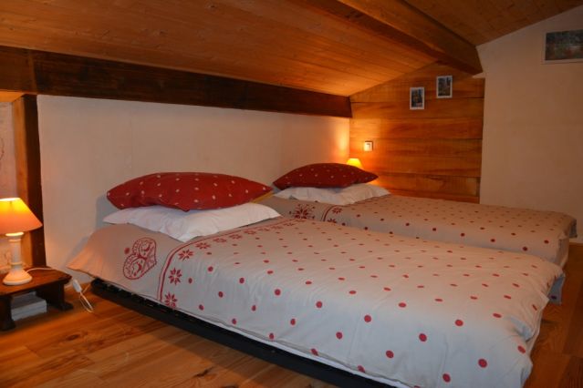 Chambre de l'étage le refuge