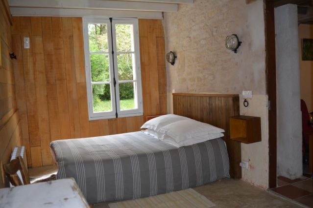 Chambre plain pied gîte le refuge
