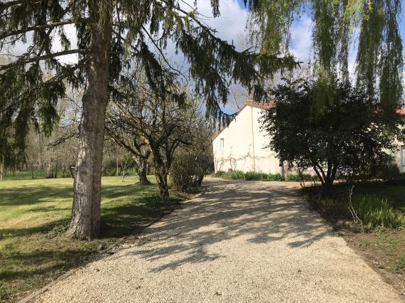 Entrée depuis la Sèvre niortaise
