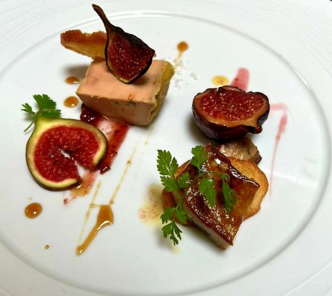 Entrée foie Gras