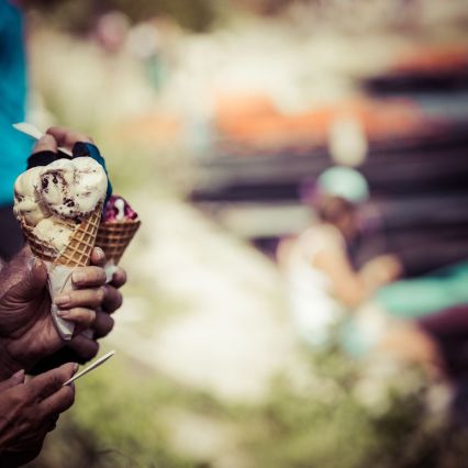 Glace escale