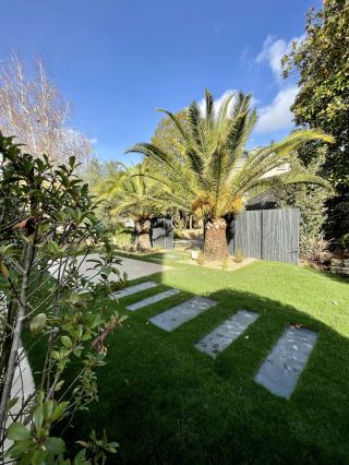Arrière de l'hôtel côté jardin