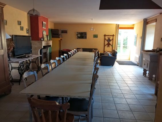 La pièce de vie côté marguerite