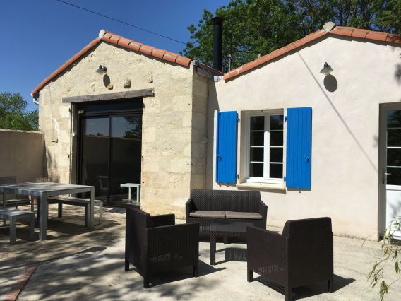 Salon de détente sur la terrasse