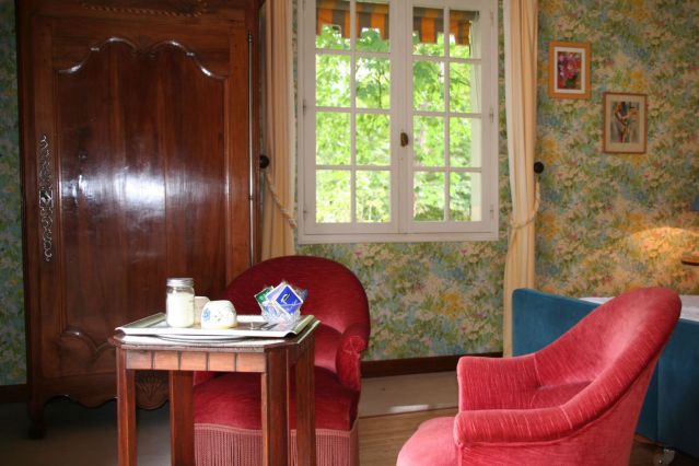 Coin salon chambre de charme