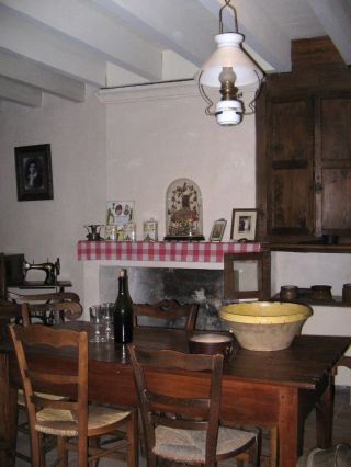 L'intérieur d'une maison maraîchine