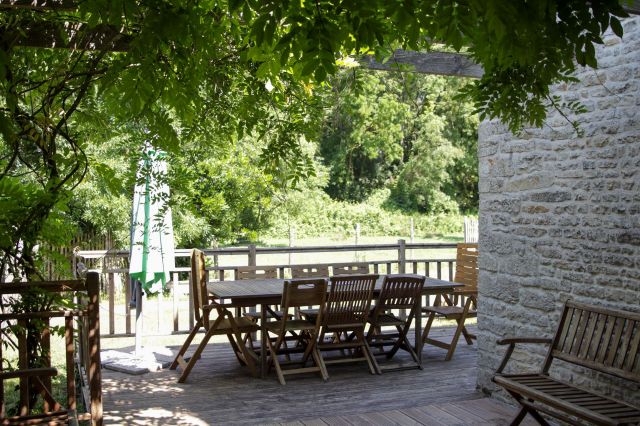 La terrasse chez Flavie