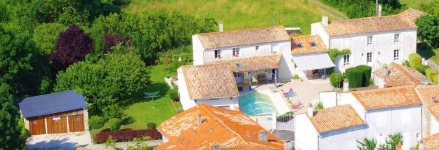 #maraispoitevin#chambresdhotes#leslavandieres#vuearienne