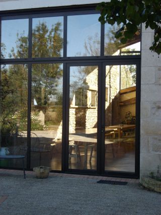 L'entrée du gîte