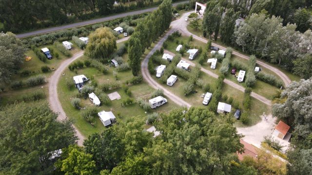 Camping vu du ciel