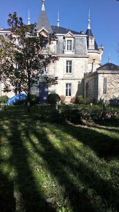 Vue du jardin : arrière