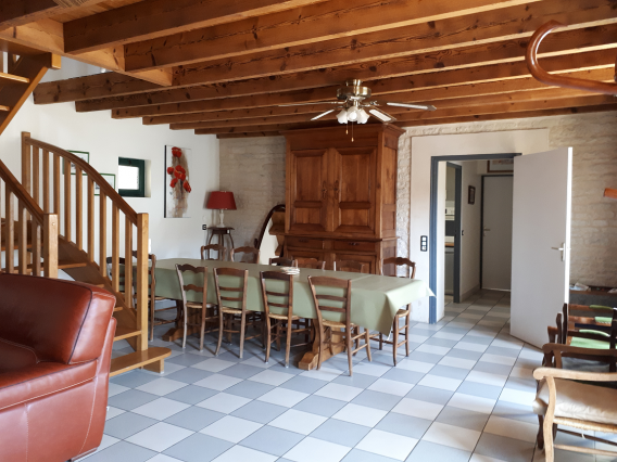 Pièce de vie Gîte du Tilleul