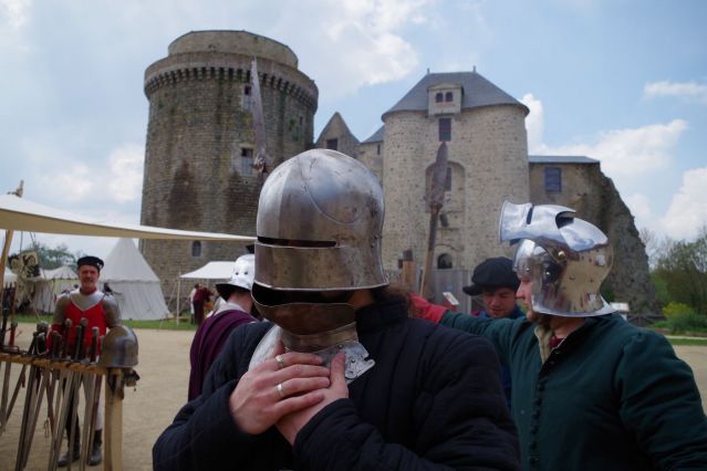 Chateau Saint Mesmin, un temps pour guerroyer au Moyen Age