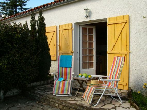 L'entrée du gîte