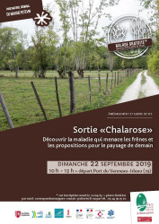 Le Vanneau 2019 balade chalarose