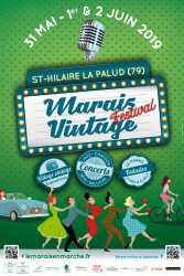 Marais vintage festival affiche 2019
