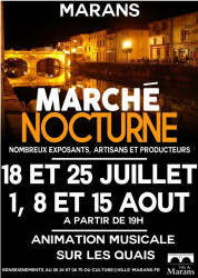 Marans 2019 Marché nocturne