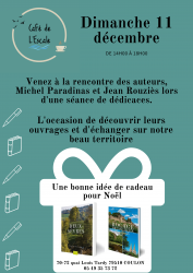 Séance de dédicace 1